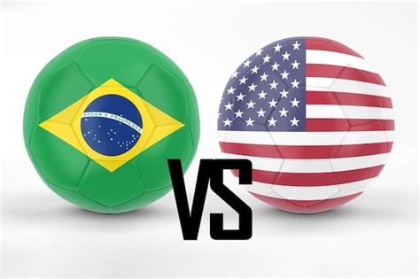brasil vs estados unidos futebol